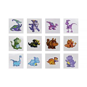 Happy Dino Tattoos 100st